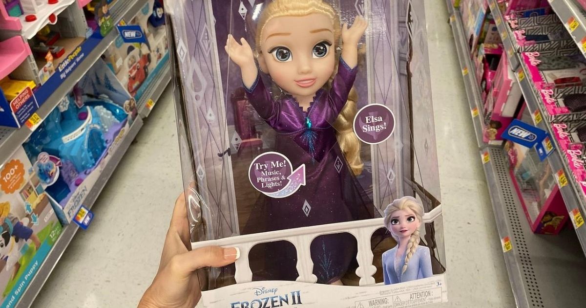 frozen ii singing elsa doll