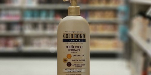Large Gold Bond Ultimate Radiance Lotion Bottle Only $6 Shipped on Amazon