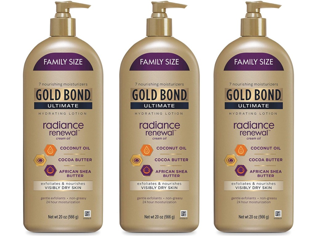 Gold Bond Ultimate Hydrating Lotion Radiance Renewal 20oz Bottle