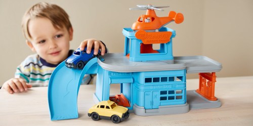Green Toys Parking Garage Only $12.79 on Walmart.com (Regularly $40) | Includes 3 Vehicles