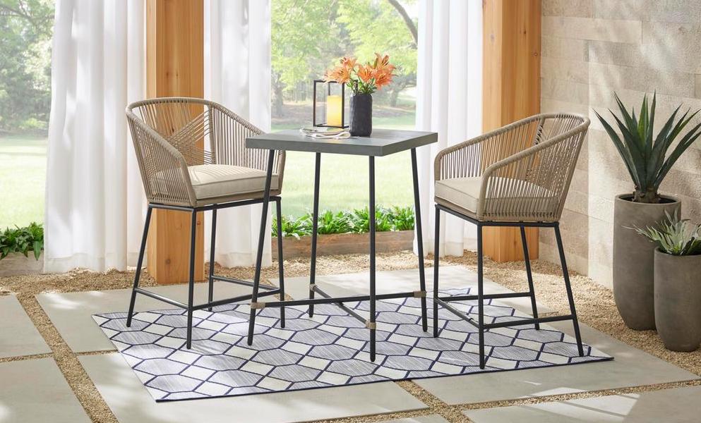 Up to 65% Off Home Depot Patio Furniture | 3-Piece Bistro Set Only $210 (Reg. $599)