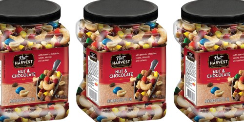 Nut & Chocolate Trail Mix 39oz Jar Only $12.81 Shipped on Amazon
