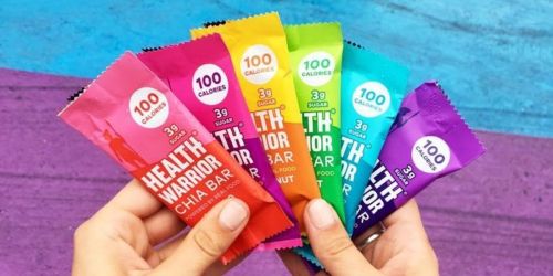 Health Warrior Chia Bars 15-Count Boxes from $7.35 Shipped on Amazon (Just 49¢ Per Bar)