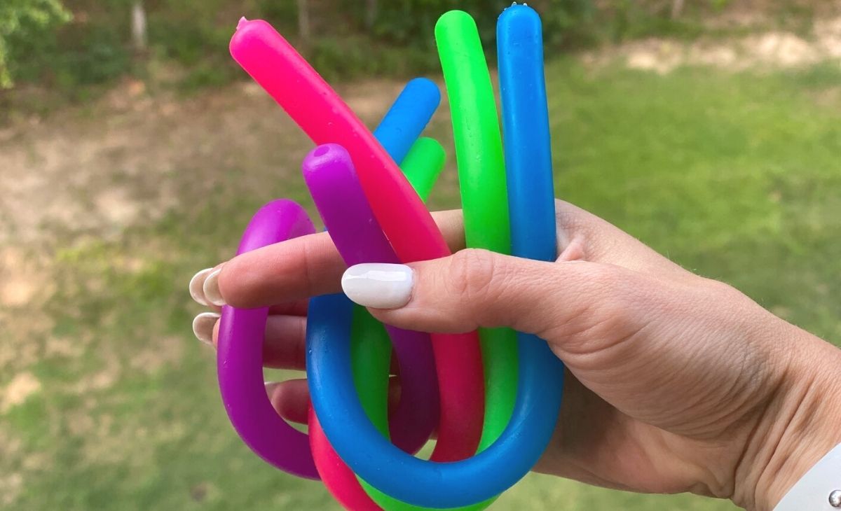 monkey noodle fidget toy