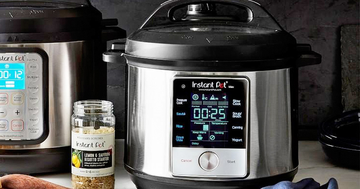 Get Over 100 Off the Upgraded Instant  Pot  Max  Pressure 