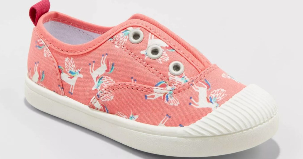 toddler sneaker with unicorns