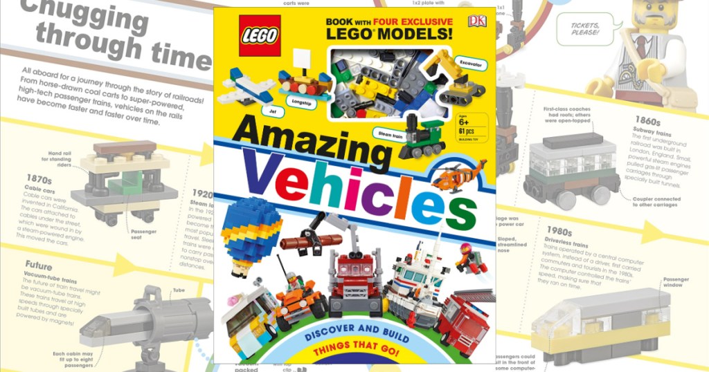 LEGO Amazing Vehicles Hardcover Book