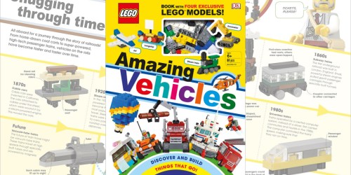 LEGO Amazing Vehicles Hardcover Book Only $10.89 on Amazon (Regularly $20)