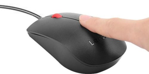 Lenovo Fingerprint Biometric USB Mouse Just $20.89 Shipped (Regularly $45)