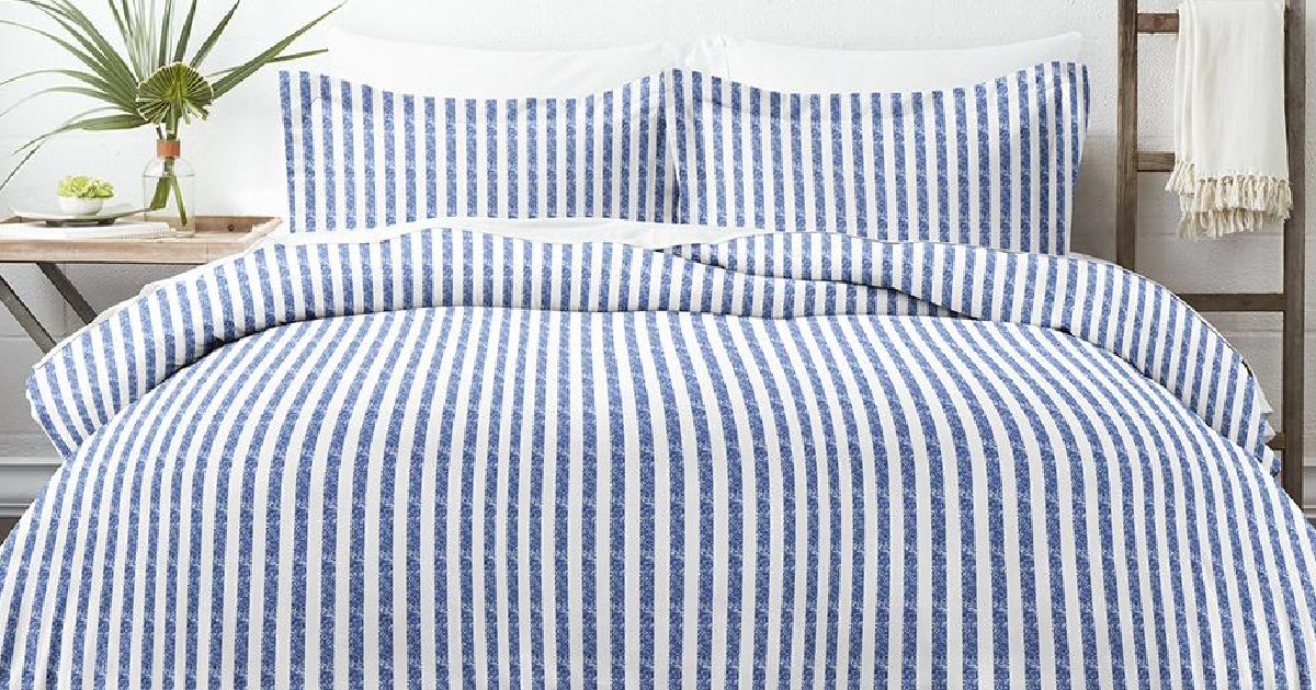 Patterned Duvet Cover Sets from $23 Shipped (Regularly $89+)