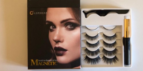 Magnetic False Lashes & Liner Only $11.99 on Amazon