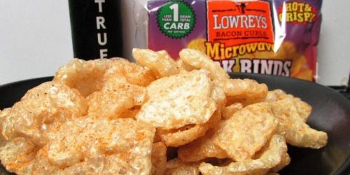 Lowrey’s Microwave Pork Rinds 18-Count Just $12.81 on Amazon | Keto Friendly