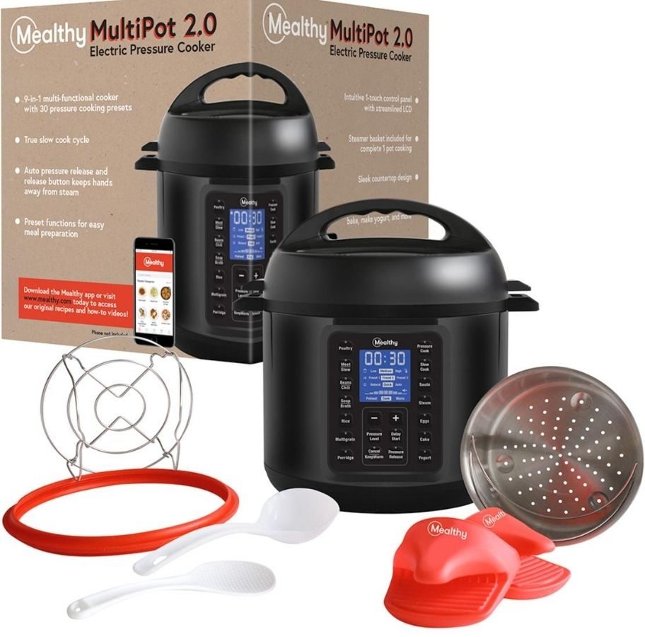 Mealthy Multipot 2.0 6Quart Electric Pressure Cooker Only 89.95