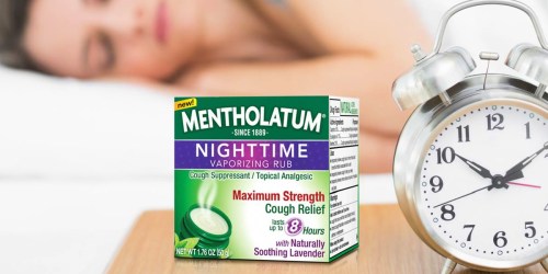 Mentholatum Nighttime Vaporizing Rub Only $2 Shipped on Amazon (Regularly $7)