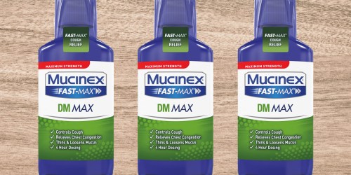 Mucinex Fast-Max Cough Suppressant Liquid Only $4.80 Shipped on Amazon (Regularly $12)