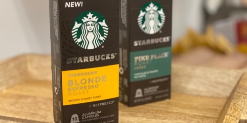 $5.50 Worth of Starbucks Coffee Nespresso Pod Coupons to Print