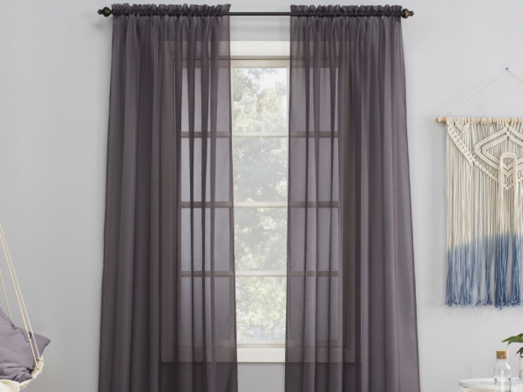 Curtains From 4 Shipped For Kohls Cardholders Sheer Panels