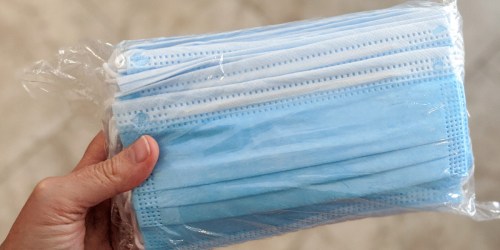 Non-Medical Disposable Face Masks 50-Count Just $6.80 Shipped | Only 14¢ Each