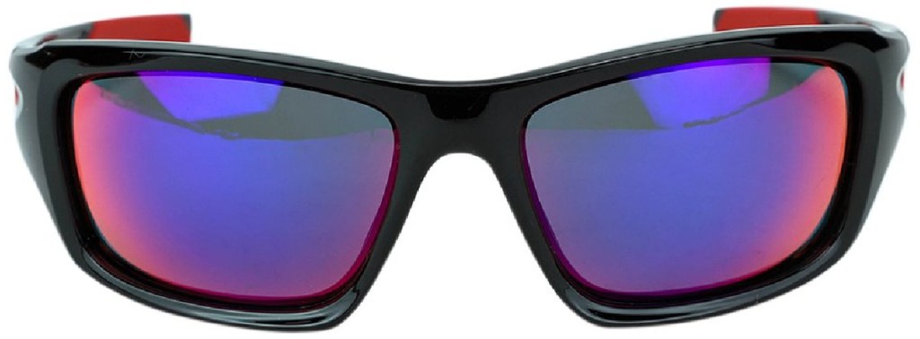 red/black Oakley Men's Valve Sunglasses