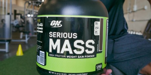 Optimum Nutrition Weight Gain Protein Powder 6-Pound Container Only $18.91 Shipped on Amazon (Regularly $52)