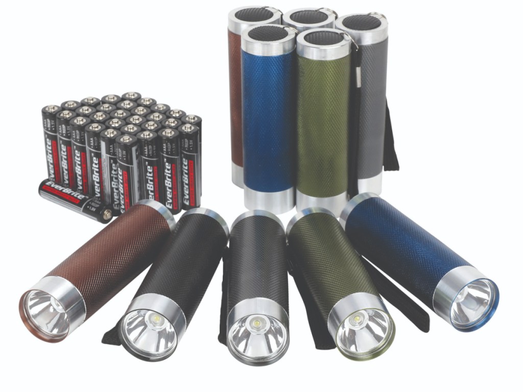 Ozark Trail 10-Pack Flashlight Set with batteries