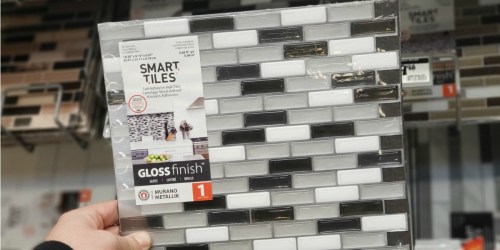 Up to 65% Off Peel & Stick Wall Tiles on HomeDepot.com + Free Shipping