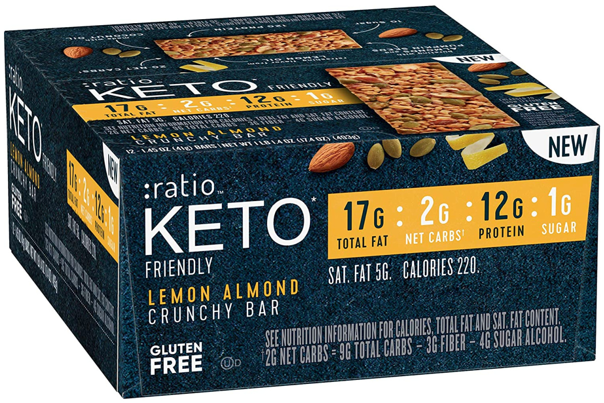 Ratio KETO Friendly Protein Bars 12-Pack Only $19.43 Shipped On Amazon ...