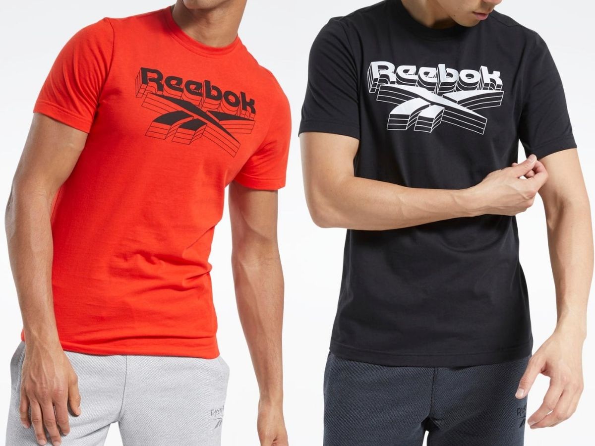 reebok men's apparel