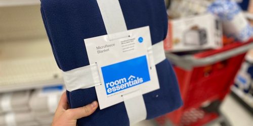 Room Essentials Fleece Bed Blanket Only $5 on Target.com + 50% Off More Bedding