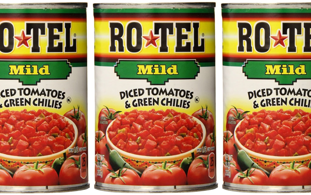 Rotel mild Diced Tomatoes