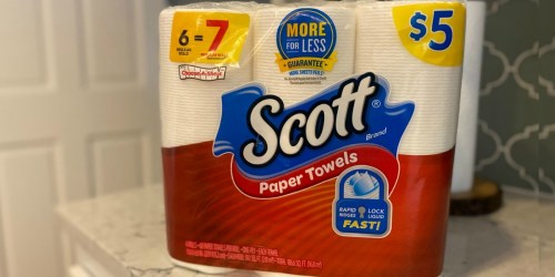 Scott Paper Towels Only $2.75 at Walgreens | In-store & Online