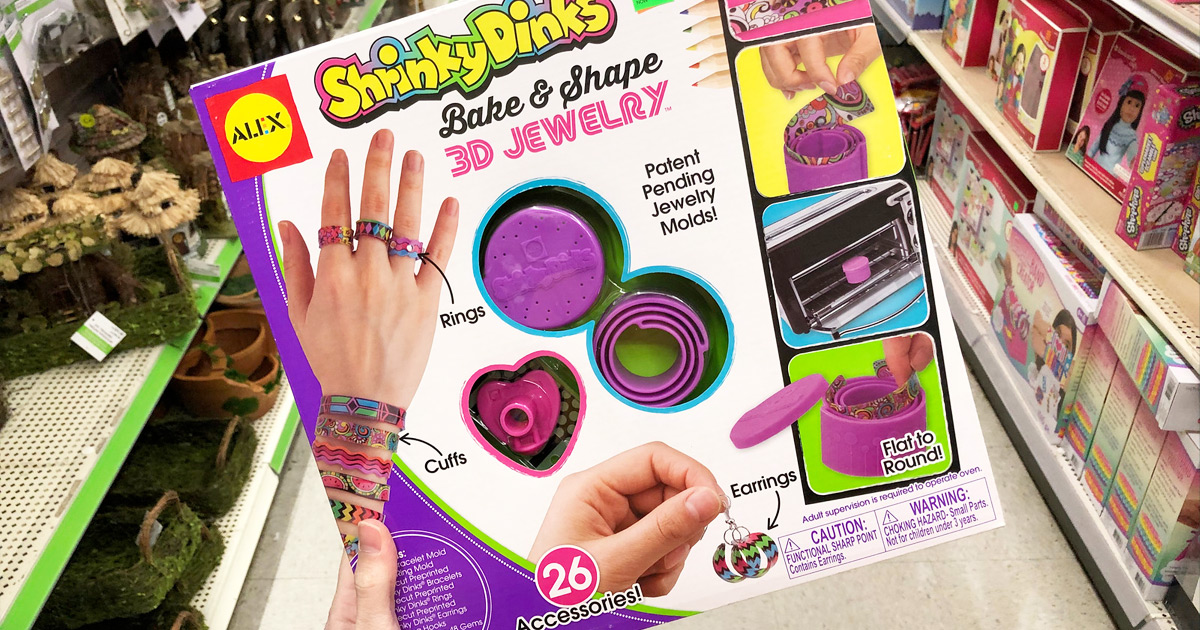 Shrinky Dinks 3D Jewelry Kit Just $8.95 on Amazon ...