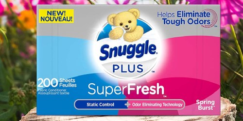 Snuggle Dryer Sheets 400-Count Just $8 Shipped on Amazon