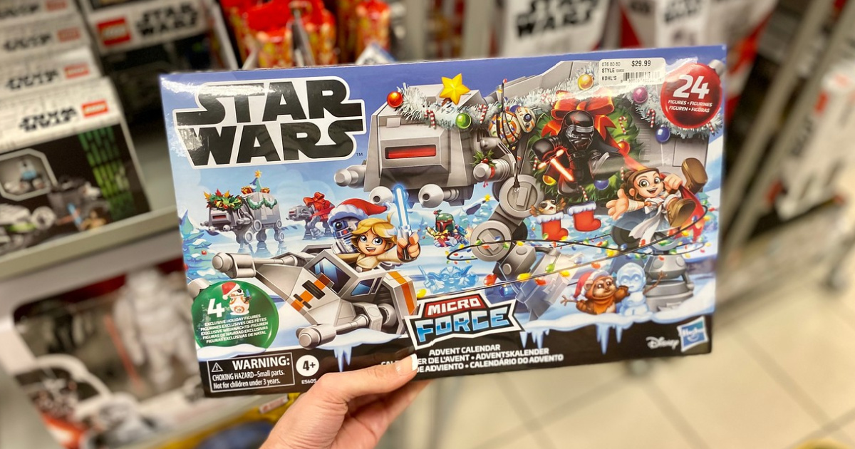 Star Wars Micro Force Advent Calendar w/ 24 Minifigures Only 
