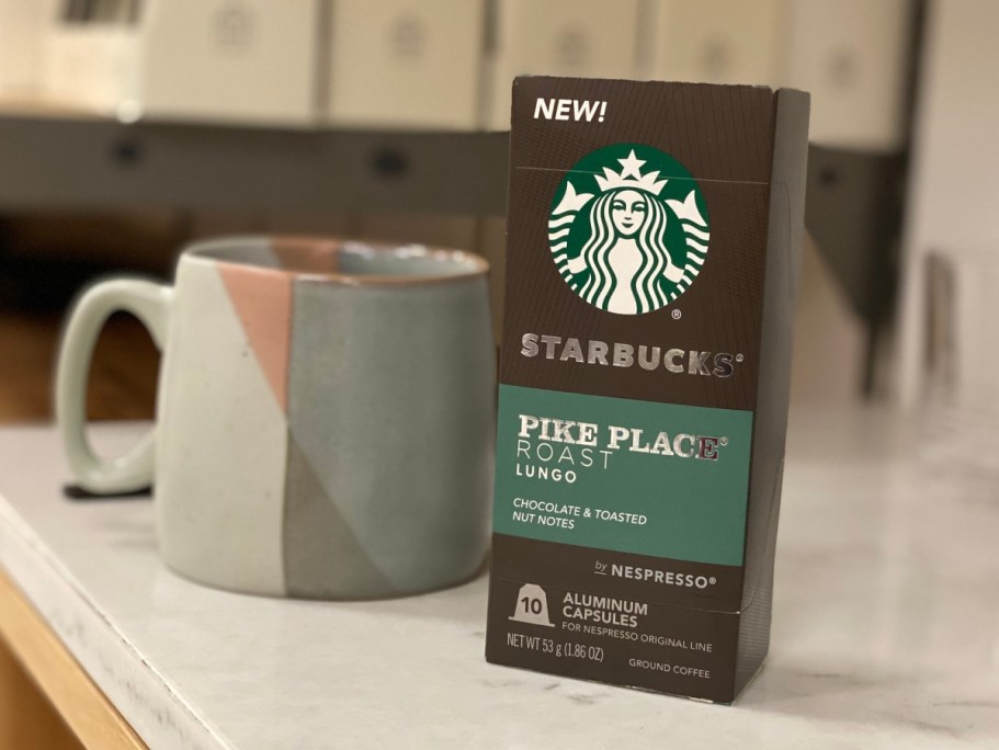 Starbucks Nespresso Variety Pack 50-Count Only $24 Shipped on Amazon (Just 43¢ Per Cup)