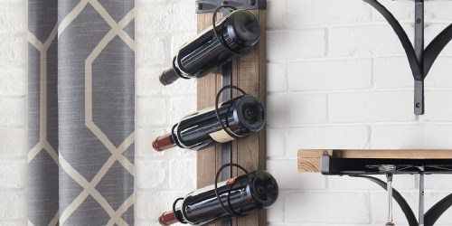 Wall Mounted Wine Racks from $29.99 Shipped on HomeDepot.com (Regularly $69+)