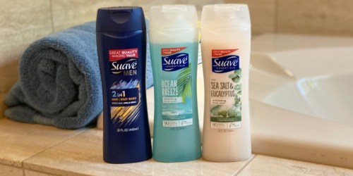 New BOGO Coupon: Free Suave Men’s Body Wash w/ Suave Essentials Body Wash Purchase