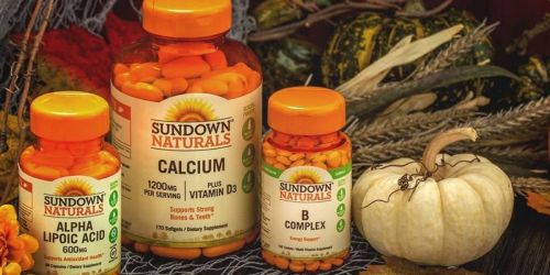 Sundown Vitamins from $3 Shipped on Amazon | Calcium, Multivitamin & More
