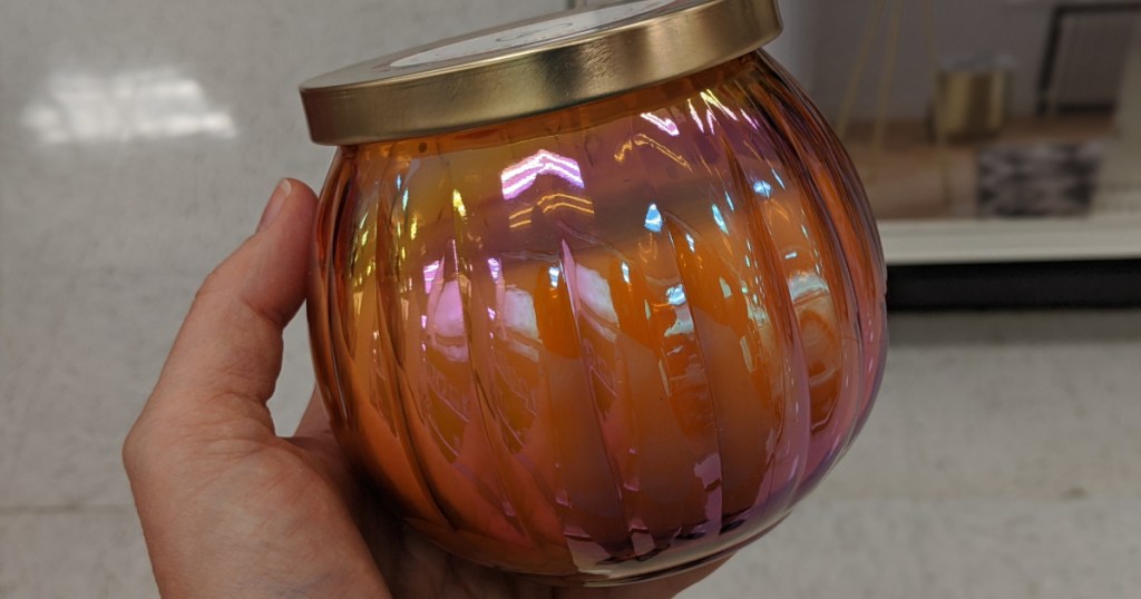 Opalhouse Fall Large Glass Jar Candles Just $10 at Target | In-Store