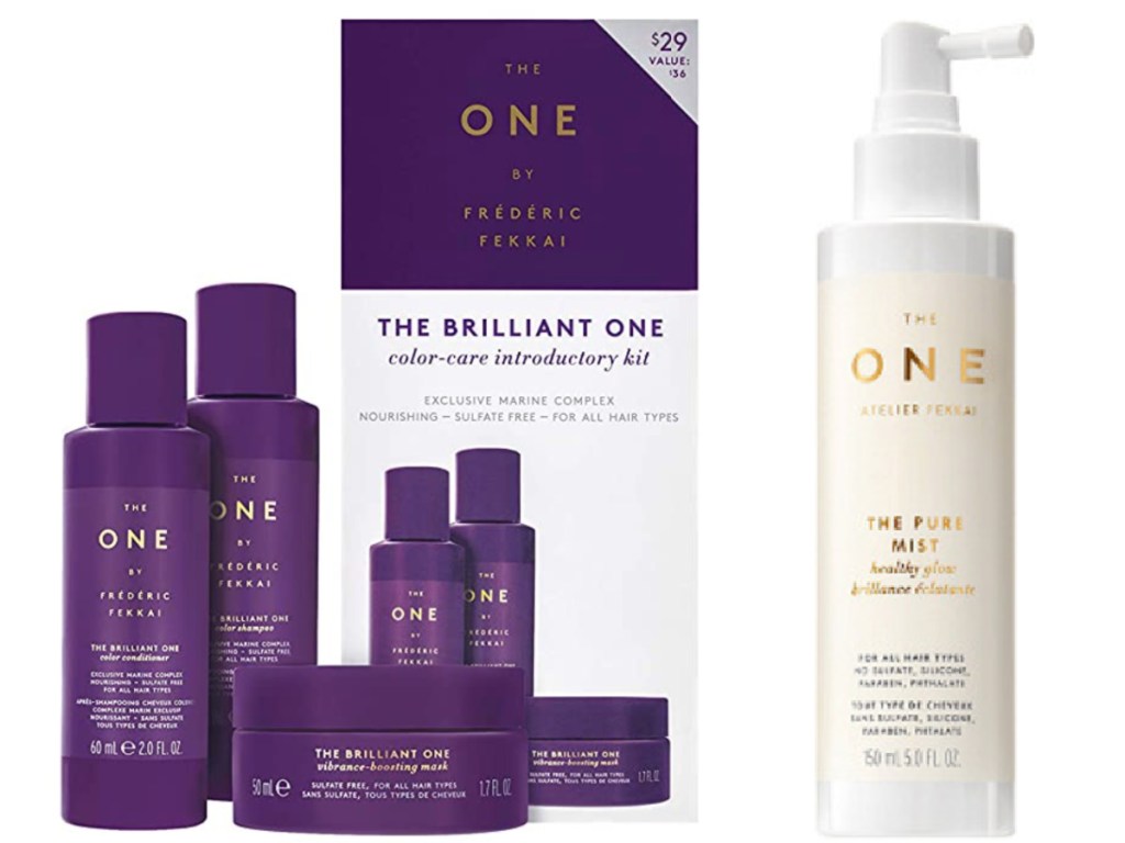 The One by Frederic Fekkai Kits and pure mist hair care 