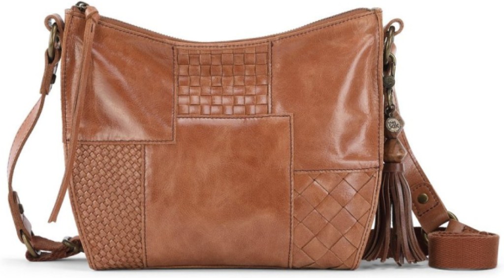brown the sak crossbody leather bag