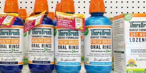 TheraBreath Oral Rinse 16-Ounce Bottle 2-Pack Only $10.85 Shipped on Amazon