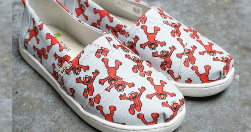 Toms Elmo Kids Shoes