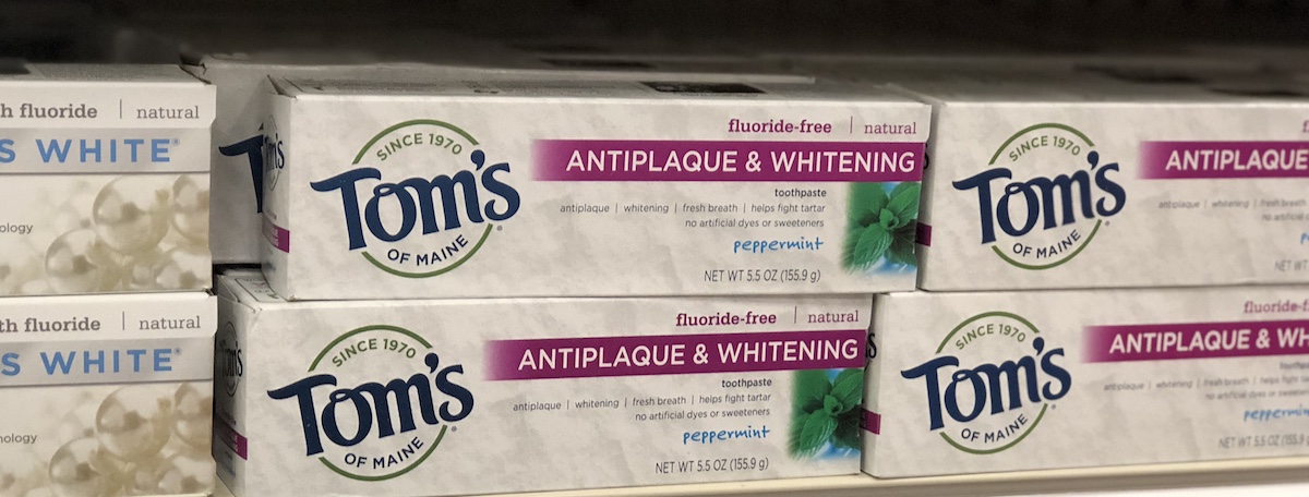 target tom's toothpaste