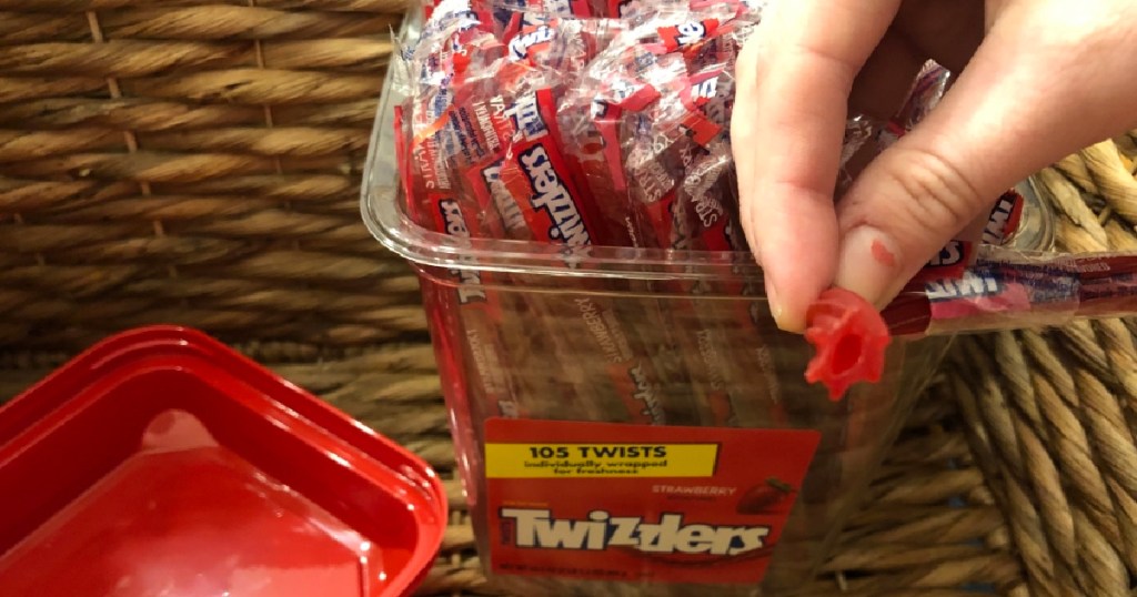 Twizzlers 105-Count Tub Only $5.98 on Walmart.com