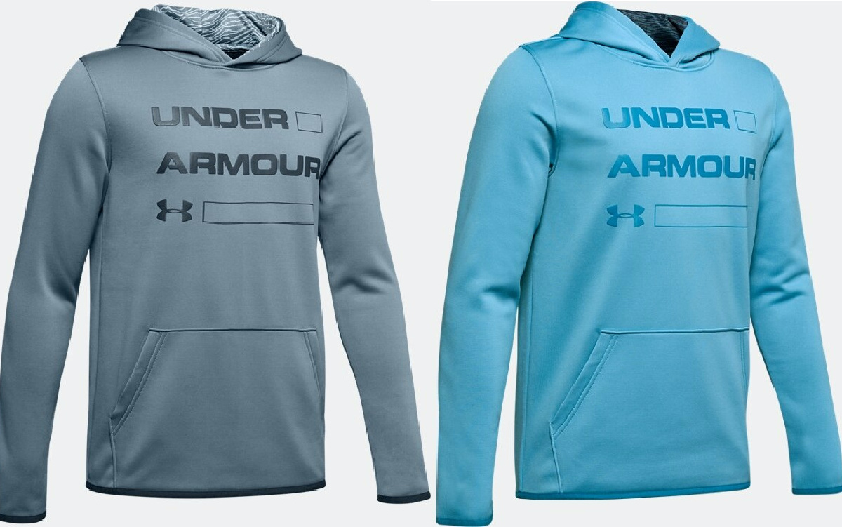 under armour light blue hoodie