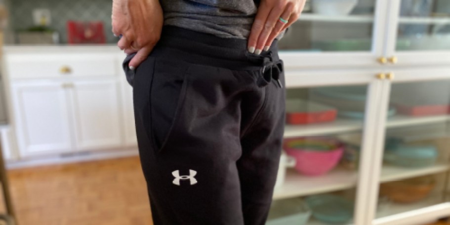 Over 65% Off Under Armour Fleece + Free Shipping | Pants & Hoodies from $14.98 Shipped