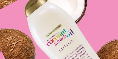 OGX Coconut Oil Miracle Lotion Just $3.33 Shipped on Amazon (Regularly $9)