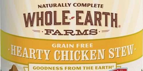 Whole Earth Farms Wet Dog Food 12-Pack Just $17.93 Shipped on Amazon (Regularly $30)