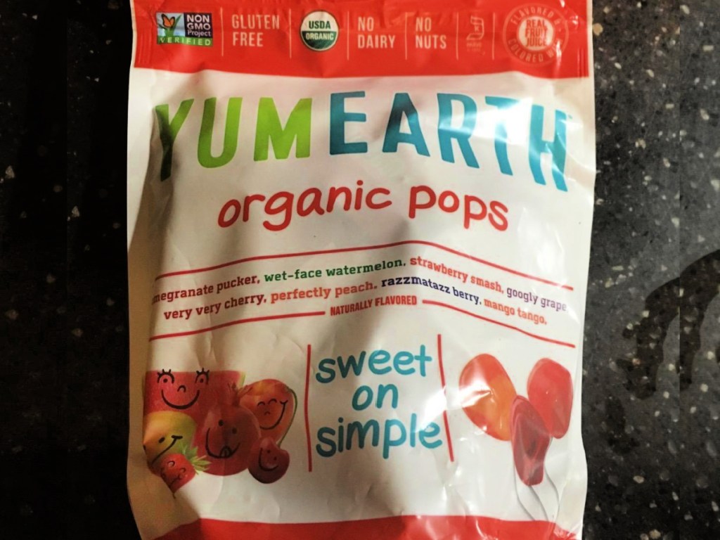 YumEarth Organic Pops Bag